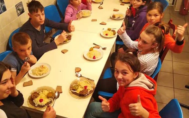HAPPY CHILDREN AT “LIFE AT 100%” REHABILITATION HOME!