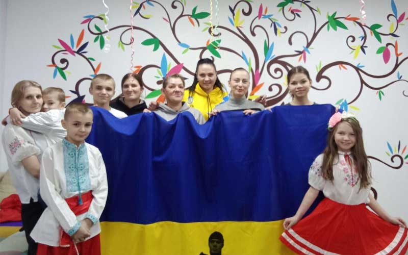 LIFE AT 100% REHABILITATION HOUSE UKRAINE “UNITY DAY” CELEBRATION